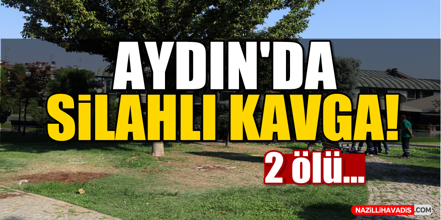 Aydın'da silahlı kavga!