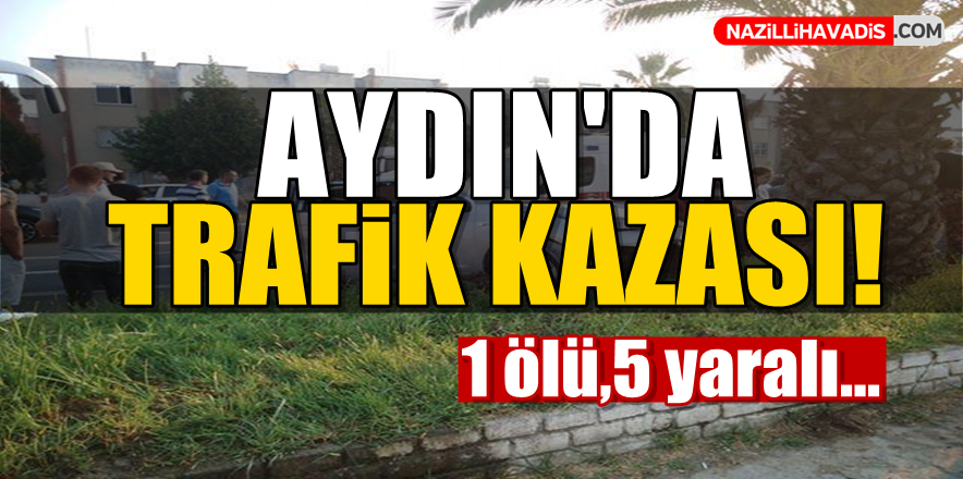 Aydın'da Trafik Kazası!