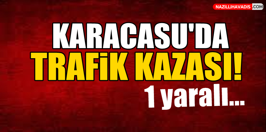 Karacasu'da trafik kazası