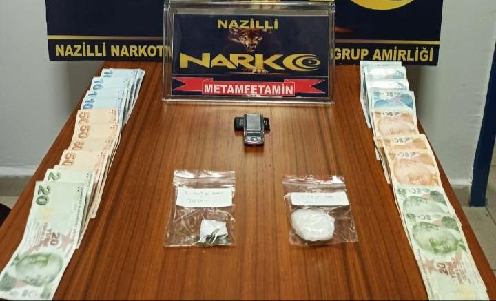 NAZİLLİ'DE NARKOTİK OPERASYONU ; 1 TUTUKLAMA