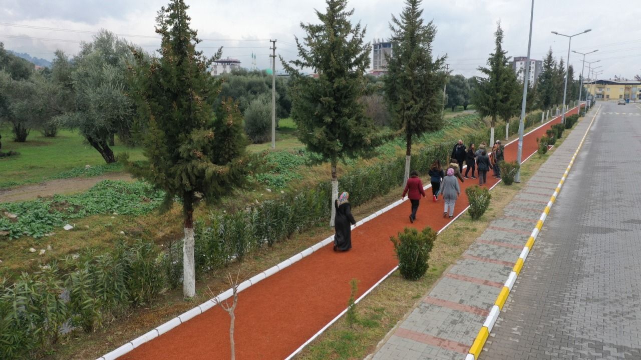 BÜYÜKŞEHİR’DEN NAZİLLİ’YE YÜRÜYÜŞ ve  KOŞU YOLU HİZMETİ