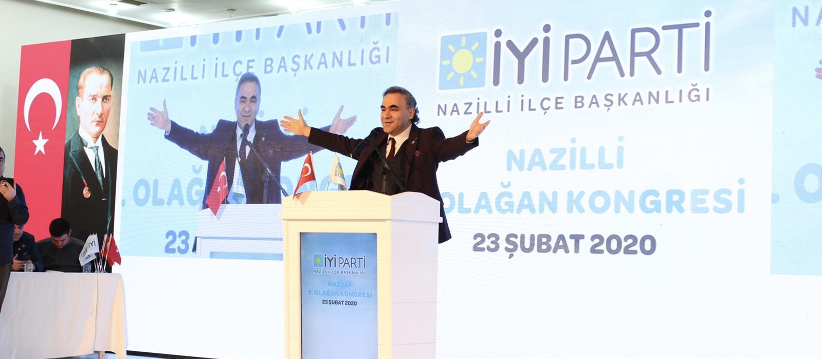 İYİ Parti Nazilli 2. Olağan Kongresi Yapıldı