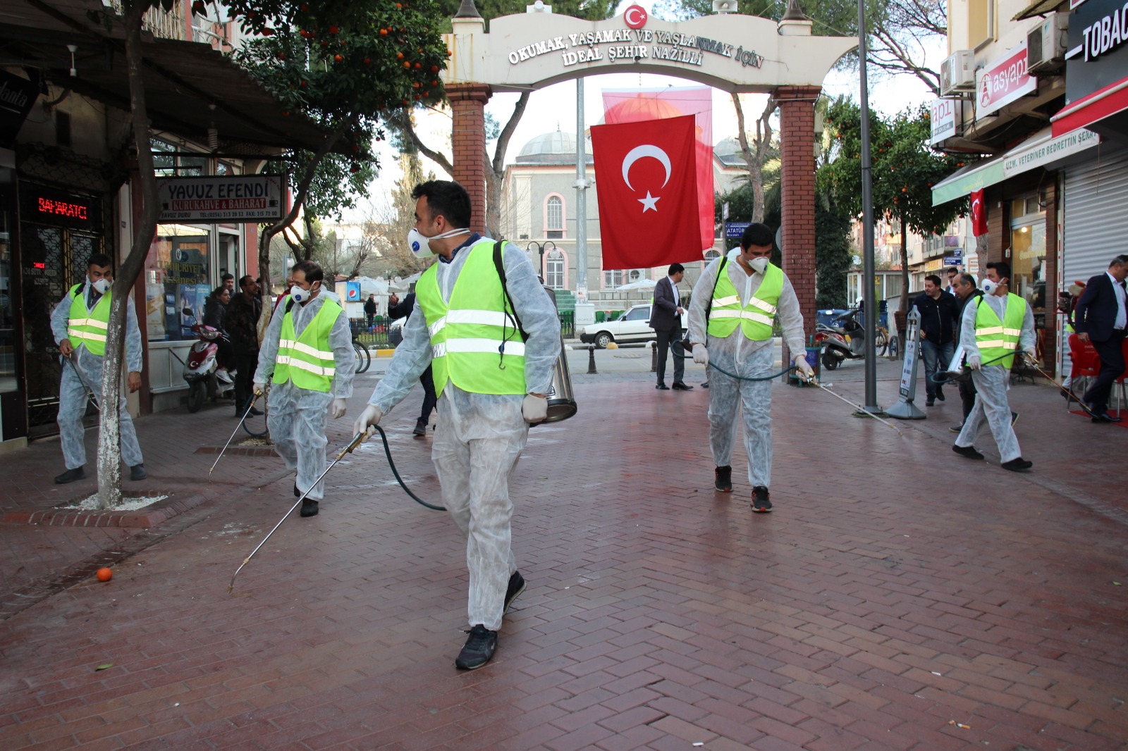 Nazilli’de koronavirüs önlemleri artıyor