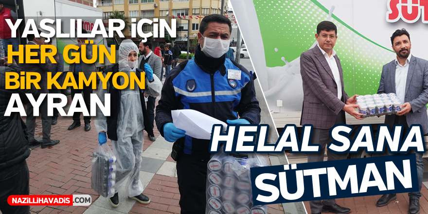 SÜTMAN’DAN VEFA GRUBU’NA AYRAN DESTEĞİ