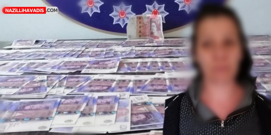 Nazilli'de sahte sterlin operasyonu! O kadını 120 bin lira dolandırdı