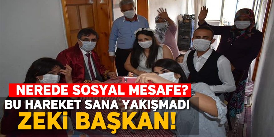 Bu hareket sana yakışmadı Zeki Başkan!