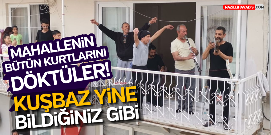 NAZİLLİLİ MÜZİSYEN KARDEŞLER DOKTORLAR İÇİN KONSER VERDİ