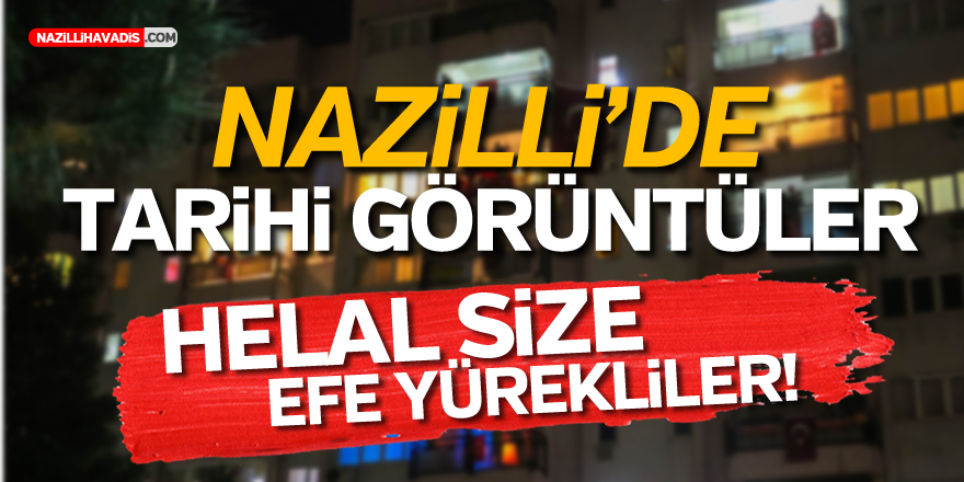 NAZİLLİ'DE TARİHİ GÖRÜNTÜLER!