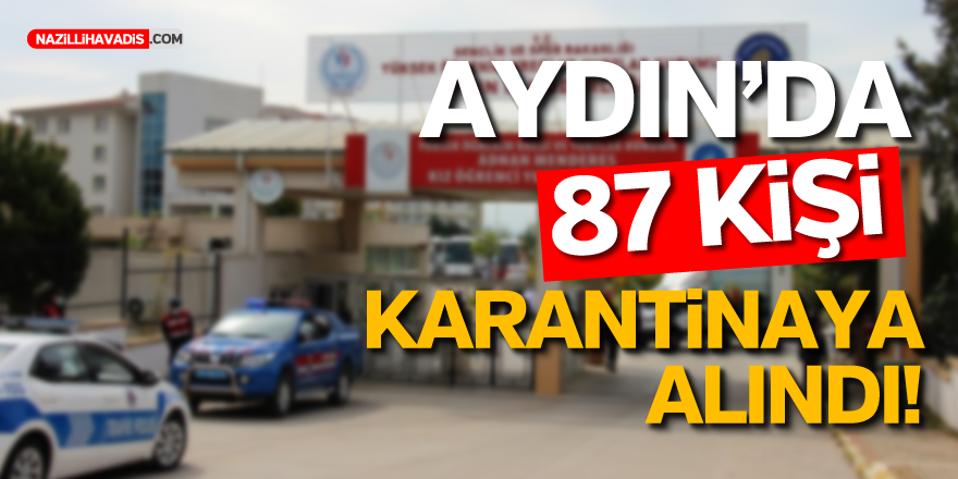 Malezya’dan Getirilen 87 Türk  Aydın’da Öğrenci Yurdunda Karantinaya Alındı