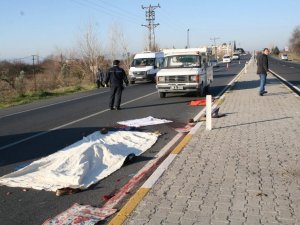 Motosikletli Feci Şekilde Hayatını Kaybetti