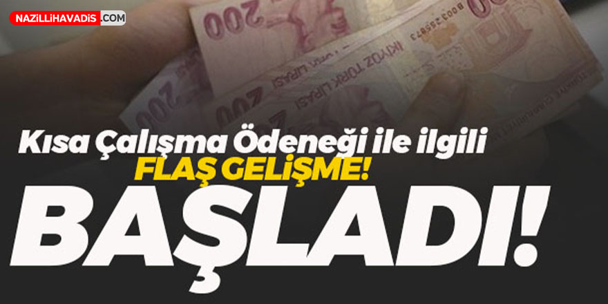 Milyonlarca Vatandaşı İlgilendiren Kısa Çalışma Ödeneği Ödemeleri Bugün Başladı