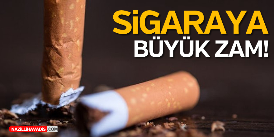 SİGARAYA BÜYÜK ZAM!