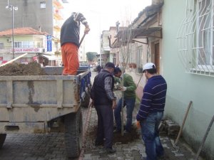 Germencik’te Kanalizasyon Çalışmaları Bitiriyor