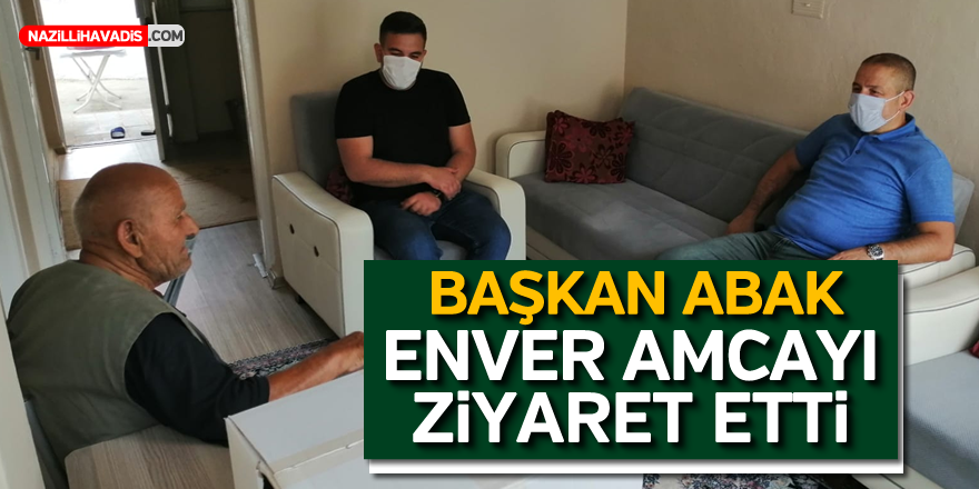 Başkan Abak Enver Amcayı Ziyaret Etti