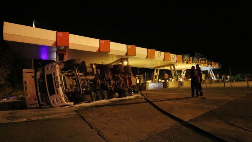 AYDIN’DA KARBONDİOKSİT YÜKLÜ TANKER DEVRİLDİ