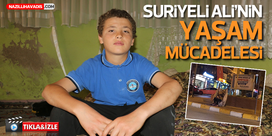 SURİYELİ ALİ’NİN YAŞAM MÜCADELESİ