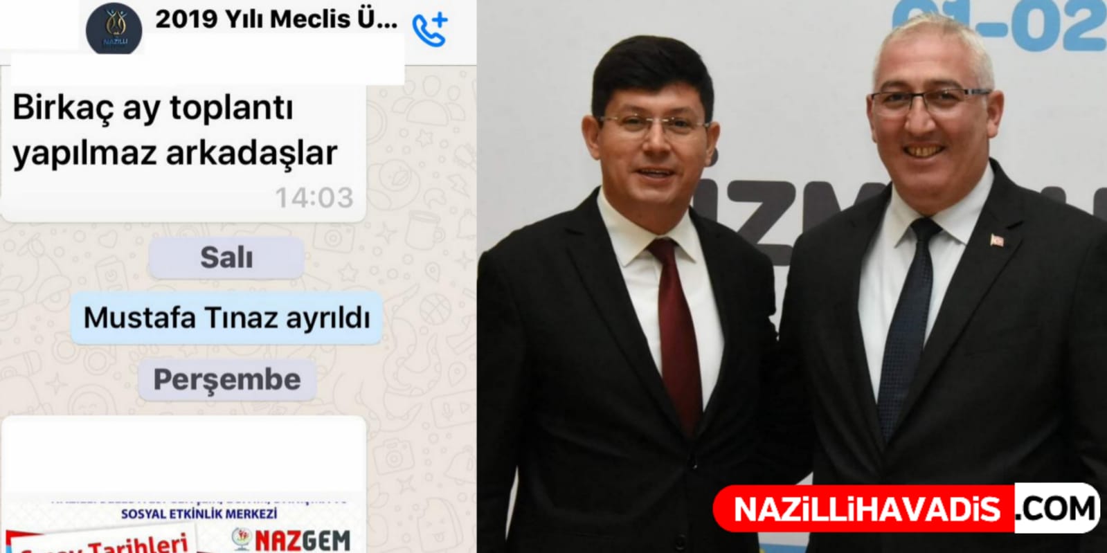 Nazilli'de istifa krizi... Başkanvekili Tınaz görevinden ayrılıyor mu?