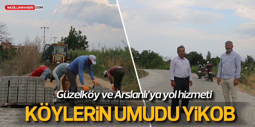 Güzelköy ve Arslanlı'ya yol yatırımı. Artık ulaşım daha kolay