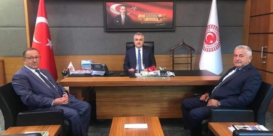 ATB’DEN AYDIN MİLLETVEKİLİ MUSTAFA SAVAŞ’A ZİYARET