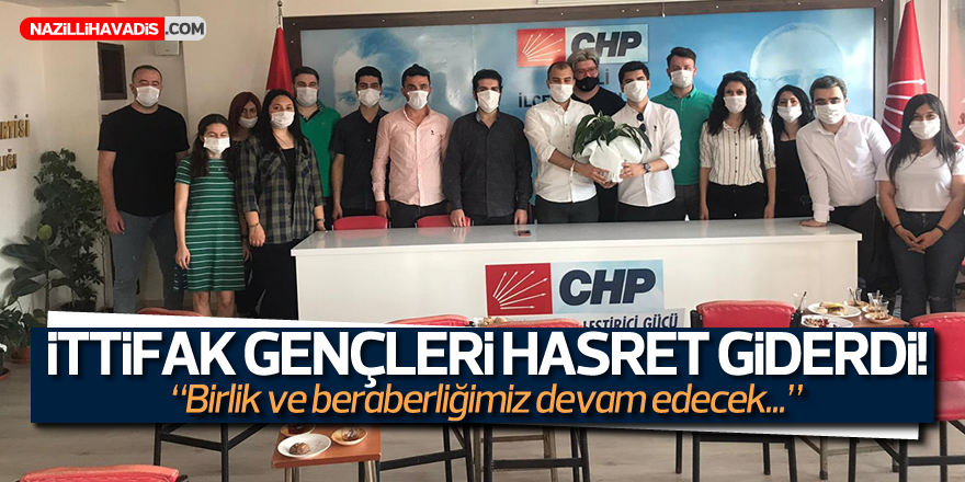 İTTİFAK GENÇLERİ HASRET GİDERDİ!