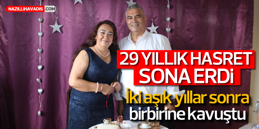 Gençken evlenemeyen çift 29 yıl sonra birbirine kavuştu