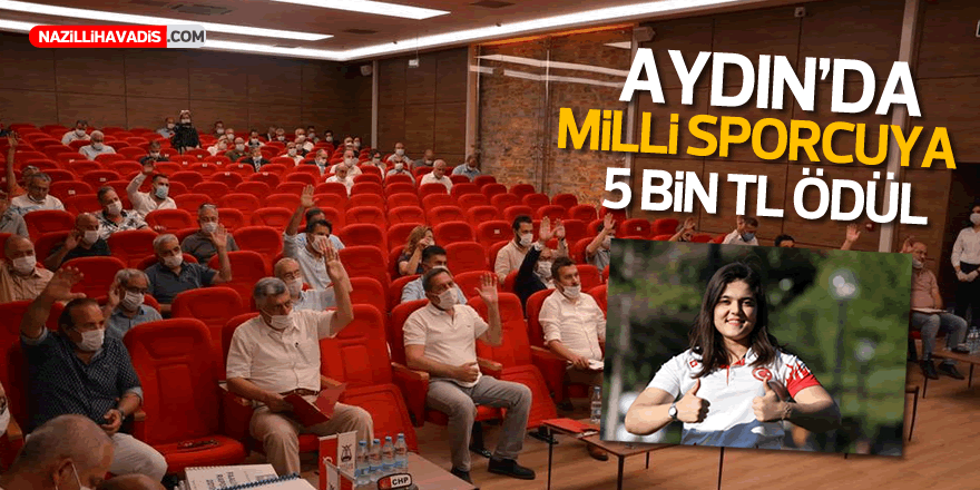 Efeler’de Milli Sporcuya 5 Bin TL Ödül