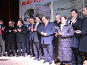 Fakülte’nin Temeli Bakan Veysel Eroğlu’nun Katılımıyla Atıldı