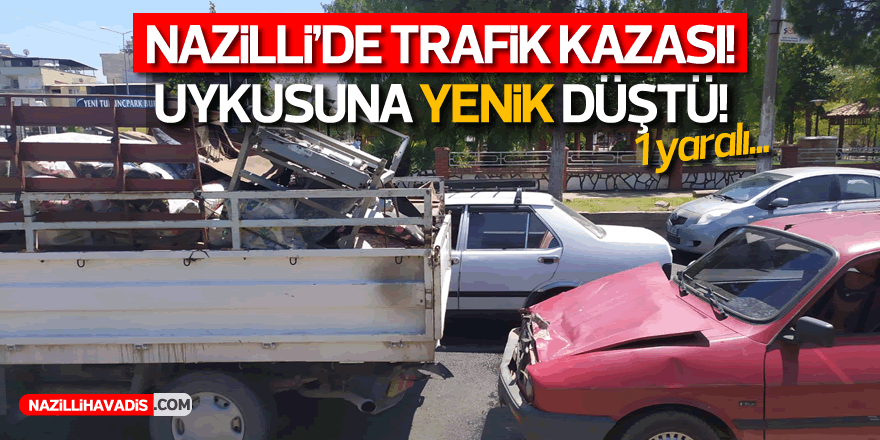 Uykuya Yenik Düştü, Kazaya Neden Oldu