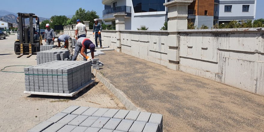 Nazilli Belediyesi yol çalışmalarında atağa geçti