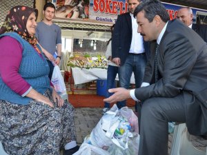 Döver Akbüklü Sanayi Esnafı'na Ziyaret Etti