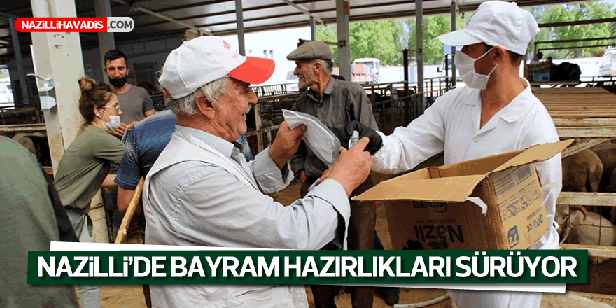 Nazilli’de bayram hazırlıkları sürüyor