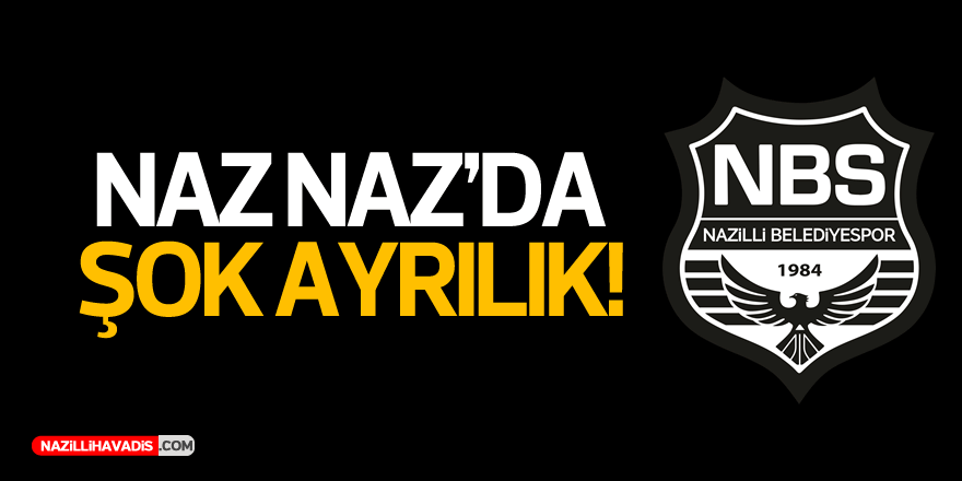 Nazilli Belediyespor’da Şok Ayrılık