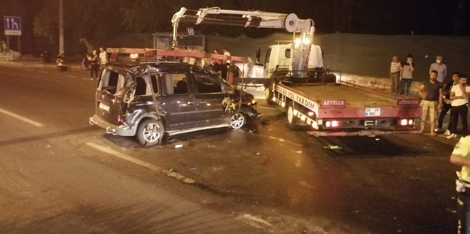 Nazilli'de trafik kazası: 1 yaralı