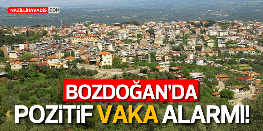 Bozdoğan'da iki mahalle karantinaya alındı!