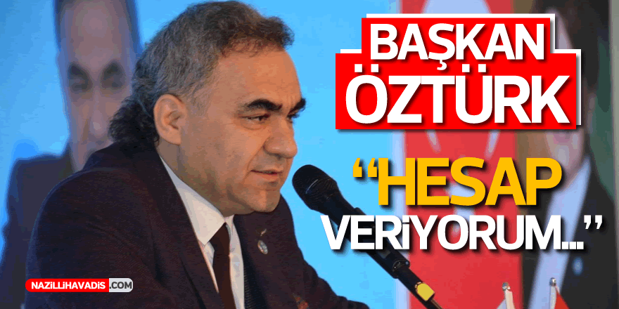 İYİ Parti Nazilli’de Başkan Öztürk Hesap Verdi