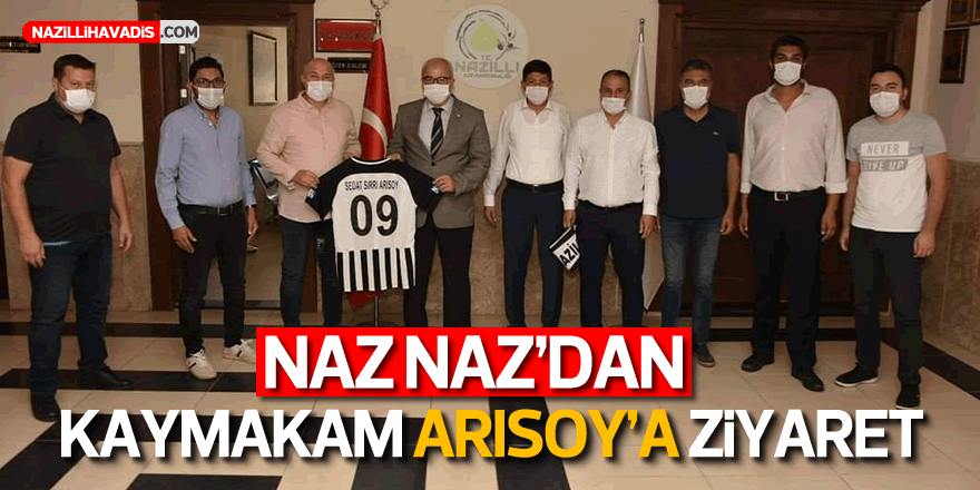 Naz Naz'dan Kaymakam Arısoy'a Formalı Ziyaret