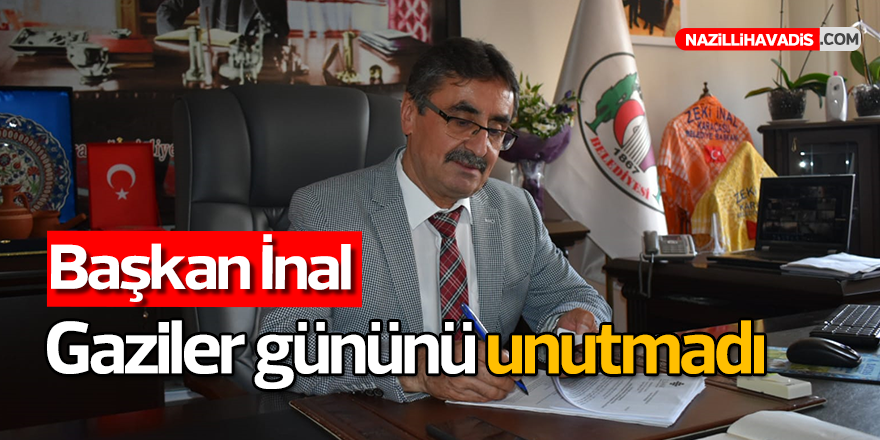 Başkan İnal, Gaziler Günü'nü Unutmadı