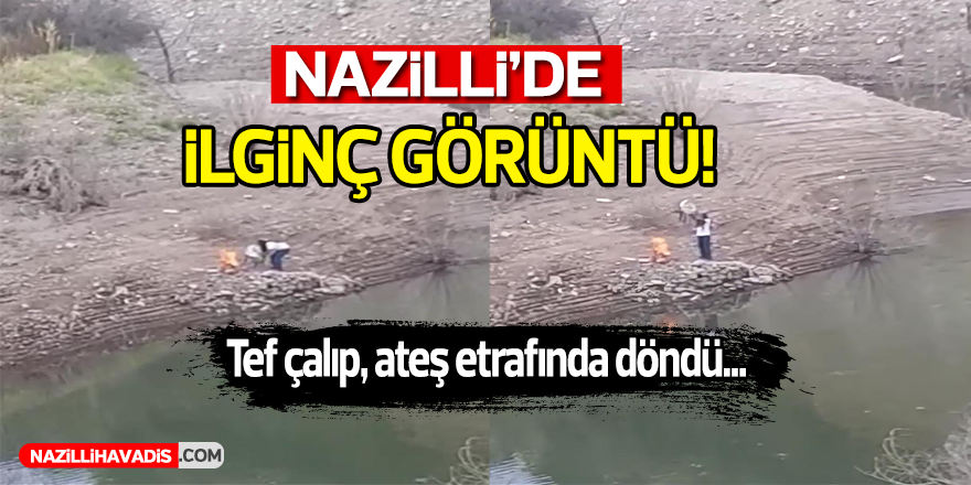 Nazilli'de İlginç Görüntü