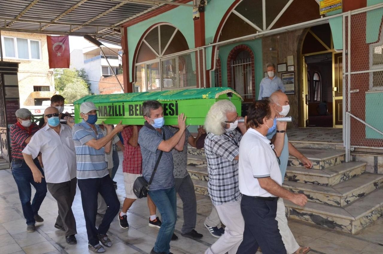 Nazilli’de emekli öğretmen sonsuzluğa uğurlandı