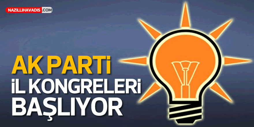 AK Parti’nin il kongreleri başlıyor! İşte il tarih...