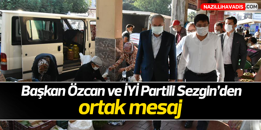 Başkan Özcan ve İYİ Partili Sezgin’den ortak mesaj