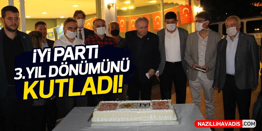 İYİ Parti 3 yıl dönümünü kutladı