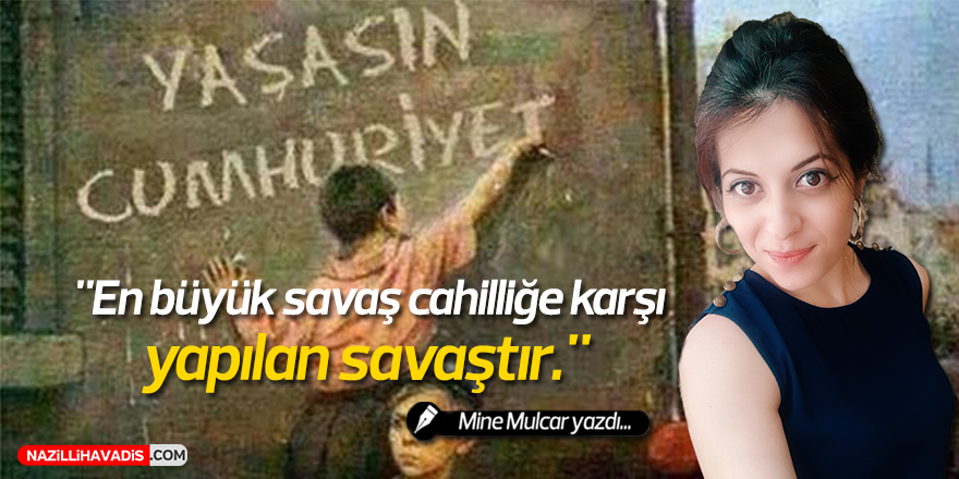 Yaşasın Cum-hu-ri-yet...