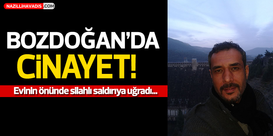 Bozdoğan'da Cinayet