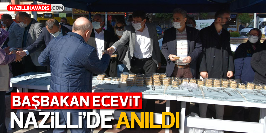 Başbakan Ecevit Nazilli’de anıldı