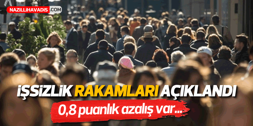 İşsizlik rakamları açıklandı