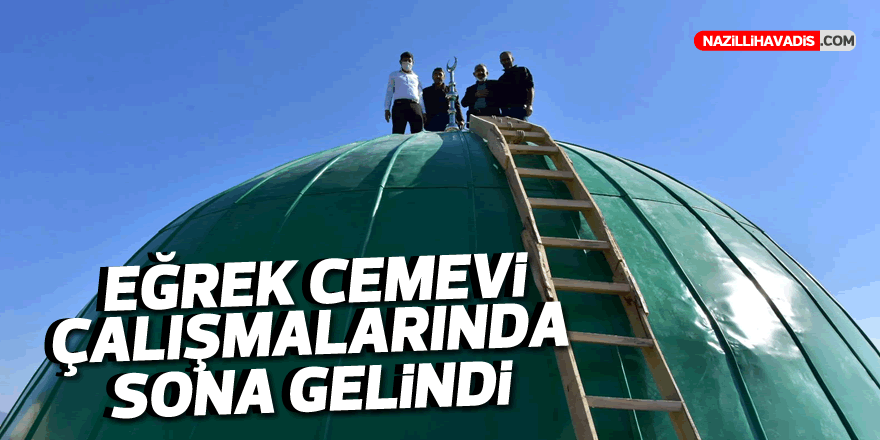 Eğrek Cemevi çalışmalarında sona gelindi