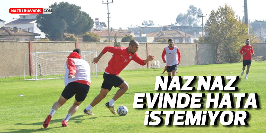 Nazilli evinde hata istemiyor