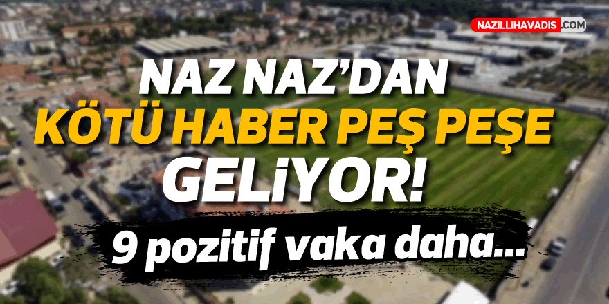 Nazilli Belediyespor’da 9 pozitif vaka