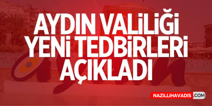 Aydın Valiliği’nden “sipariş” genelgesi